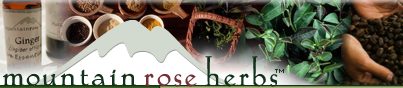 Mountain Rose Herbs. A herbs, health and harmony c